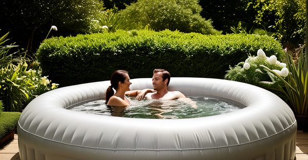 Transformez votre jardin en oasis avec un spa gonflable !