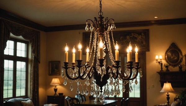 Sublimez votre intérieur avec un lustre ancien en bois