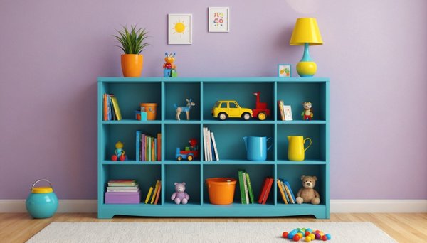 Peinture non toxique : personnalisez l'étagère de la chambre d'enfant